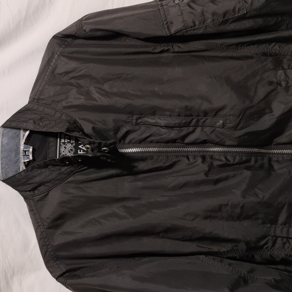 Buffalo David Bitton Rock For Freedom Vintage Full Zip Windbreaker Jacket Sz.L - Picture 2 of 12